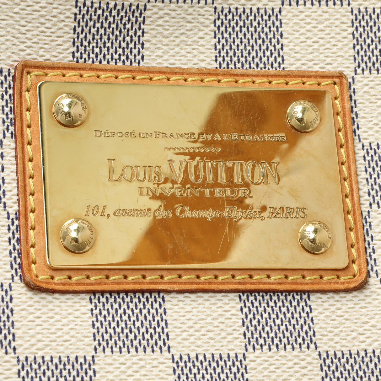 Louis Vuitton Damier Azur Galliera PM Handbags Louis Vuitton