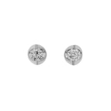 14K White Gold 0.40 Carat Diamond Stud Earrings