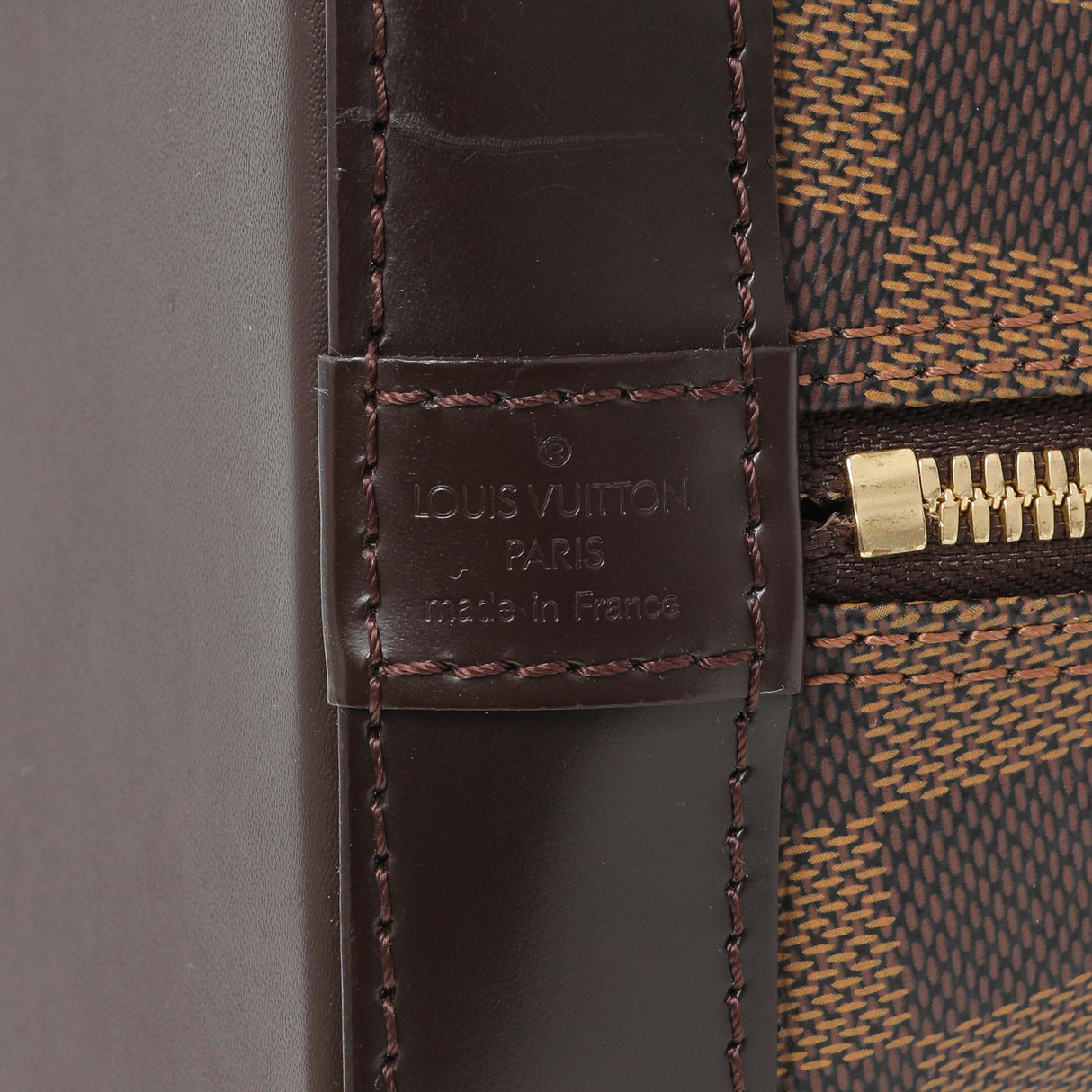 Louis Vuitton Damier Ebene Alma PM Handbags Louis Vuitton