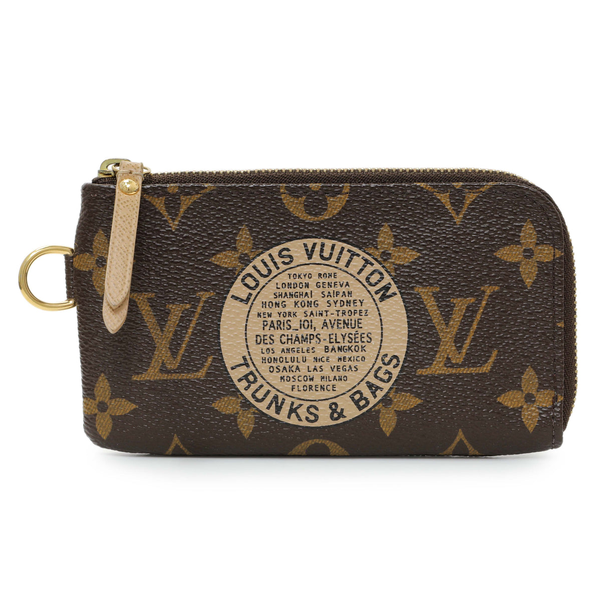 Louis Vuitton Monogram Trunks and Bags Complice Key Pouch Accessories Louis Vuitton