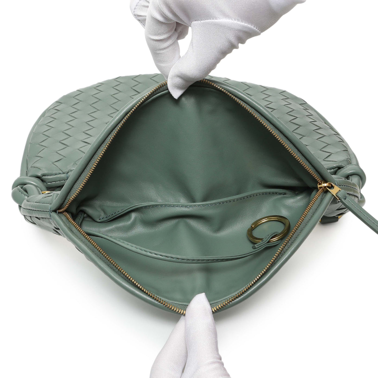 Bottega Veneta Nappa Intrecciato Medium Gemelli Shoulder Bag Handbags Bottega Veneta