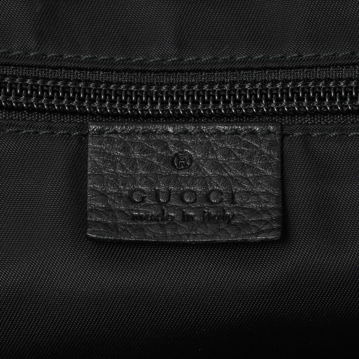 Gucci Black Nylon Monogram Tote Handbags Gucci