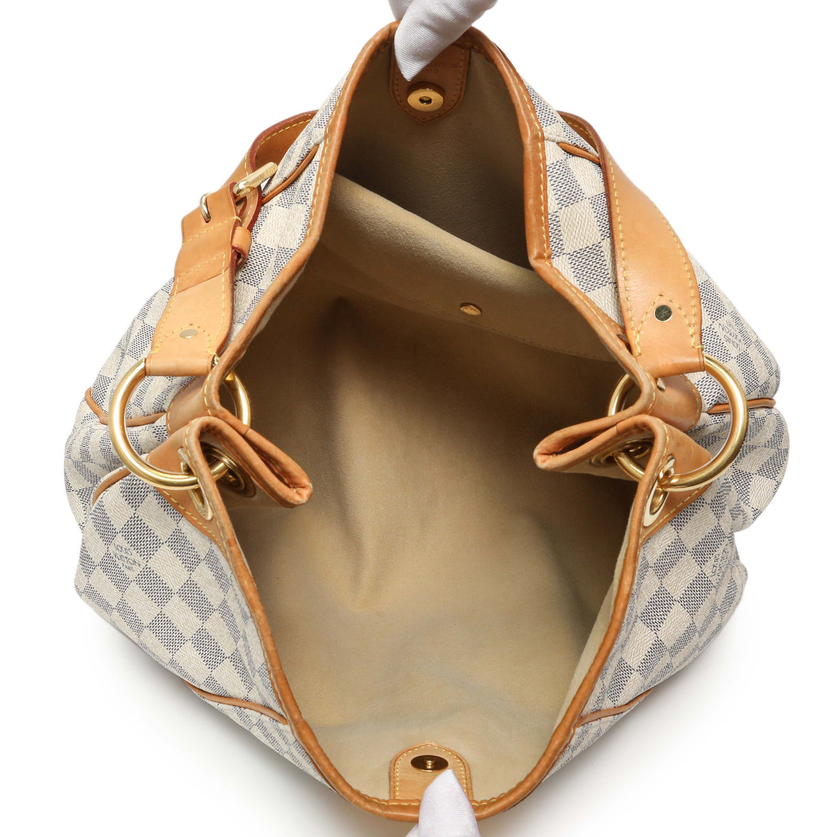 Louis Vuitton Damier Azur Galliera PM Handbags Louis Vuitton