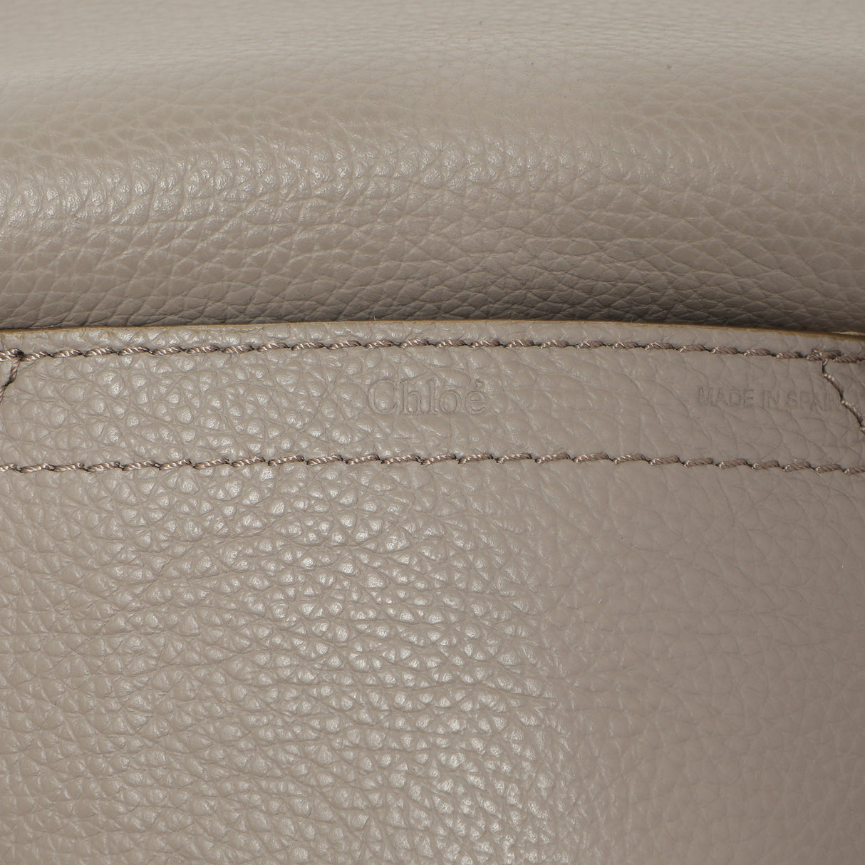 Chloe Grey Calfskin Mini Marcie Handbags Chloe