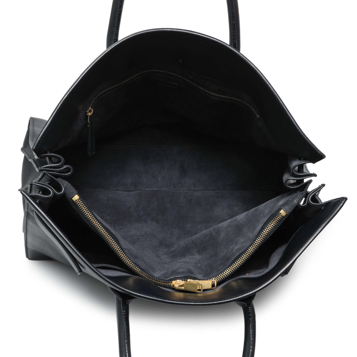 Saint Laurent Navy Calfskin Large Sac De Jour Handbags Saint Laurent