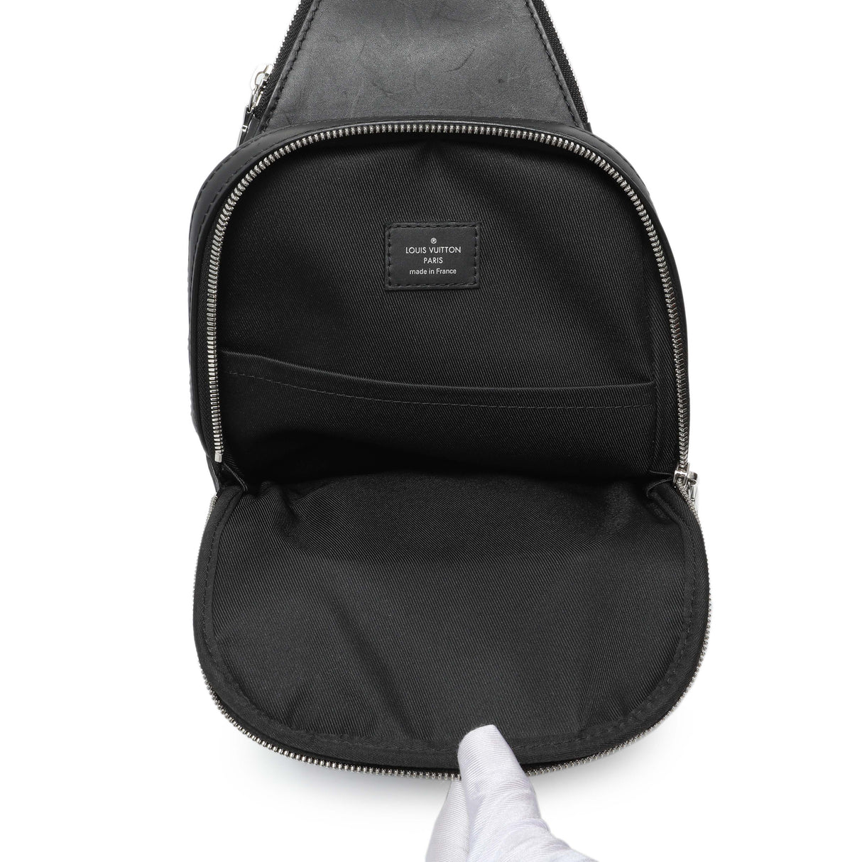 Louis Vuitton Damier Onyx Avenue Sling Bag NM Handbags Louis Vuitton