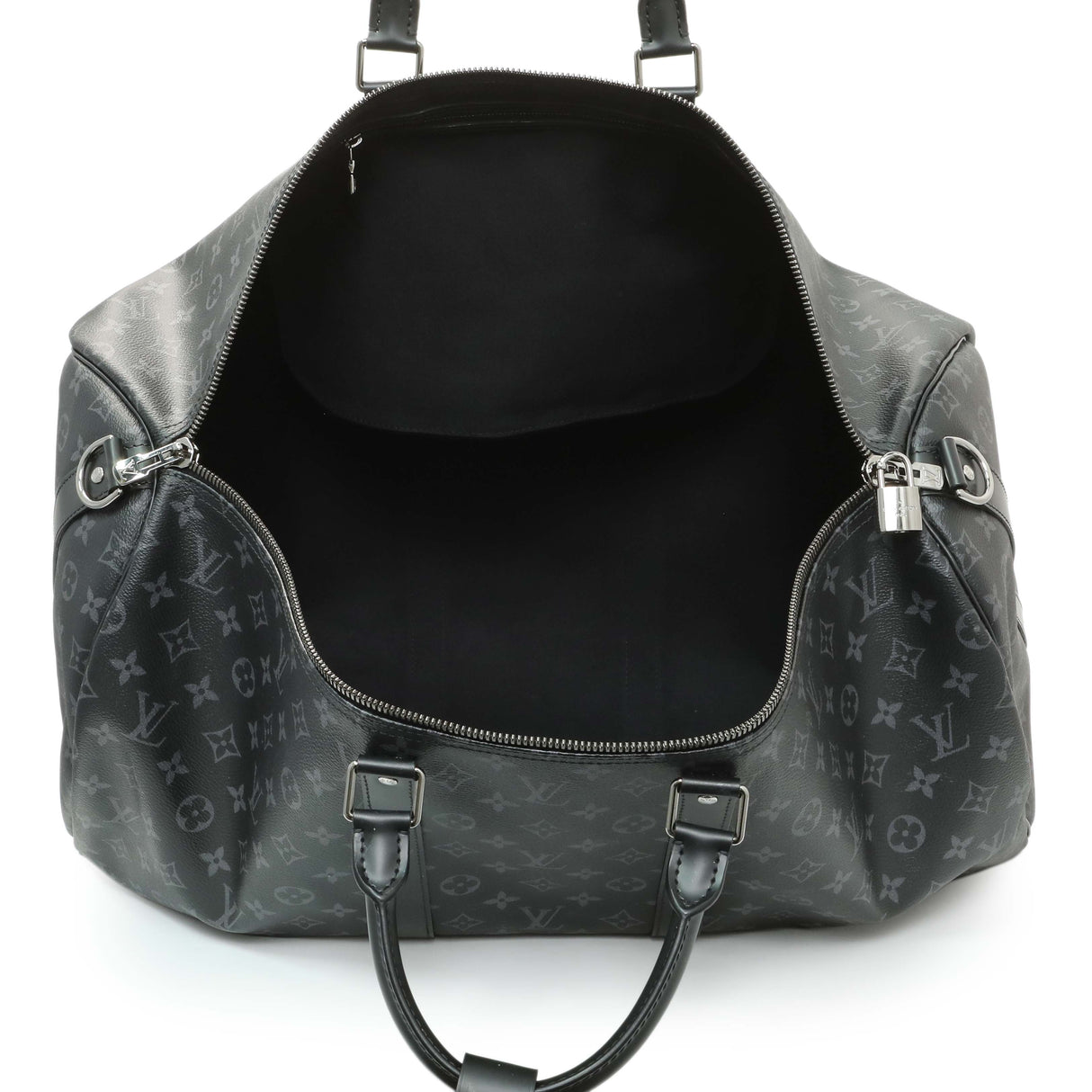 Louis Vuitton Monogram Eclipse Keepall Bandouliere 55 Handbags Louis Vuitton