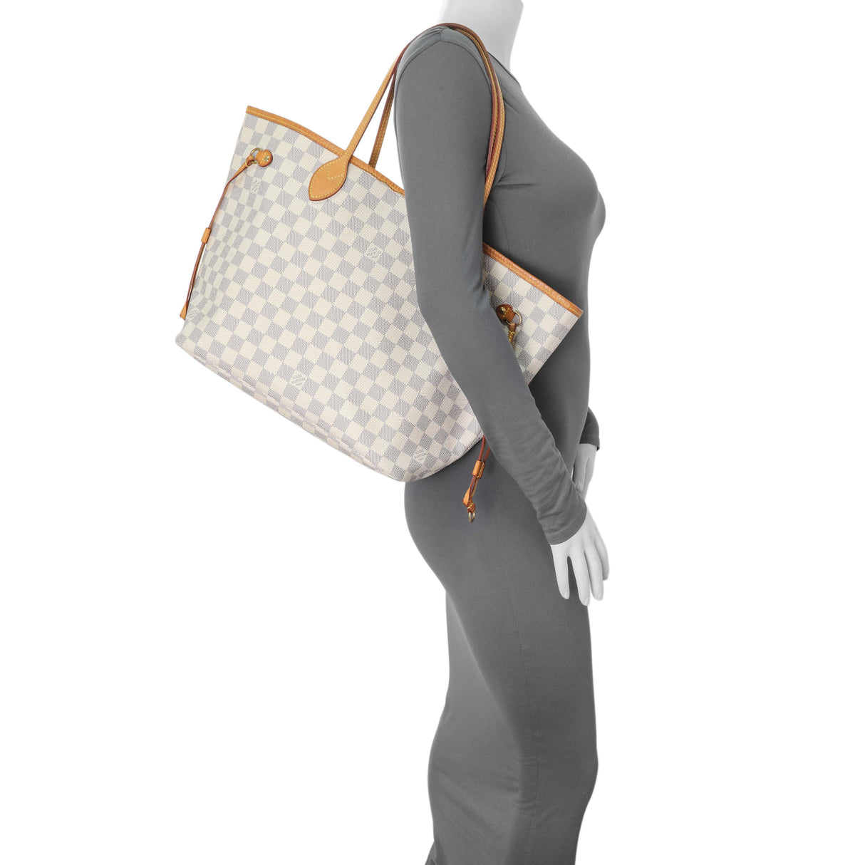 Louis Vuitton Damier Azur Neverfull GM Handbags Louis Vuitton