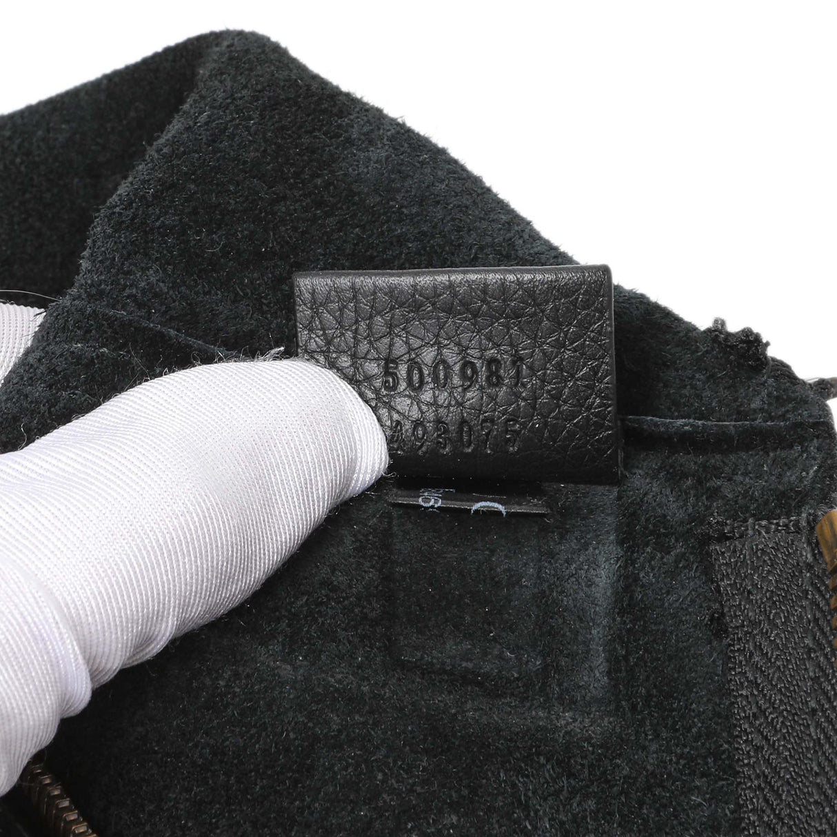 Gucci Logo Print Leather Pouch Handbags Gucci