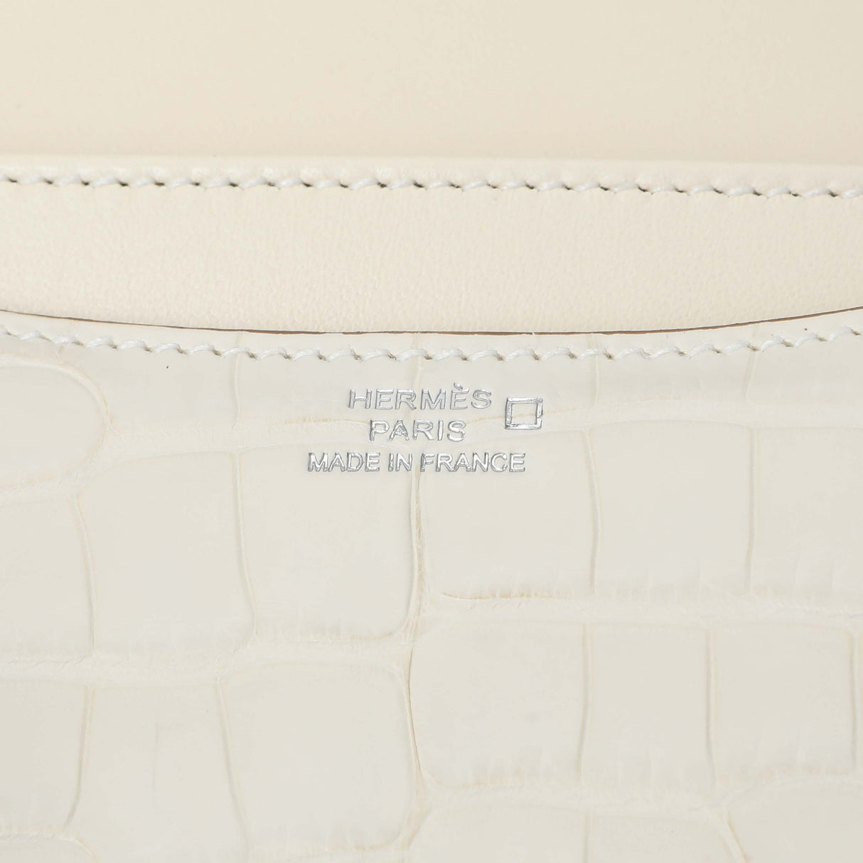 Hermes Béton Matte Alligator Constance 18 Handbags Hermes