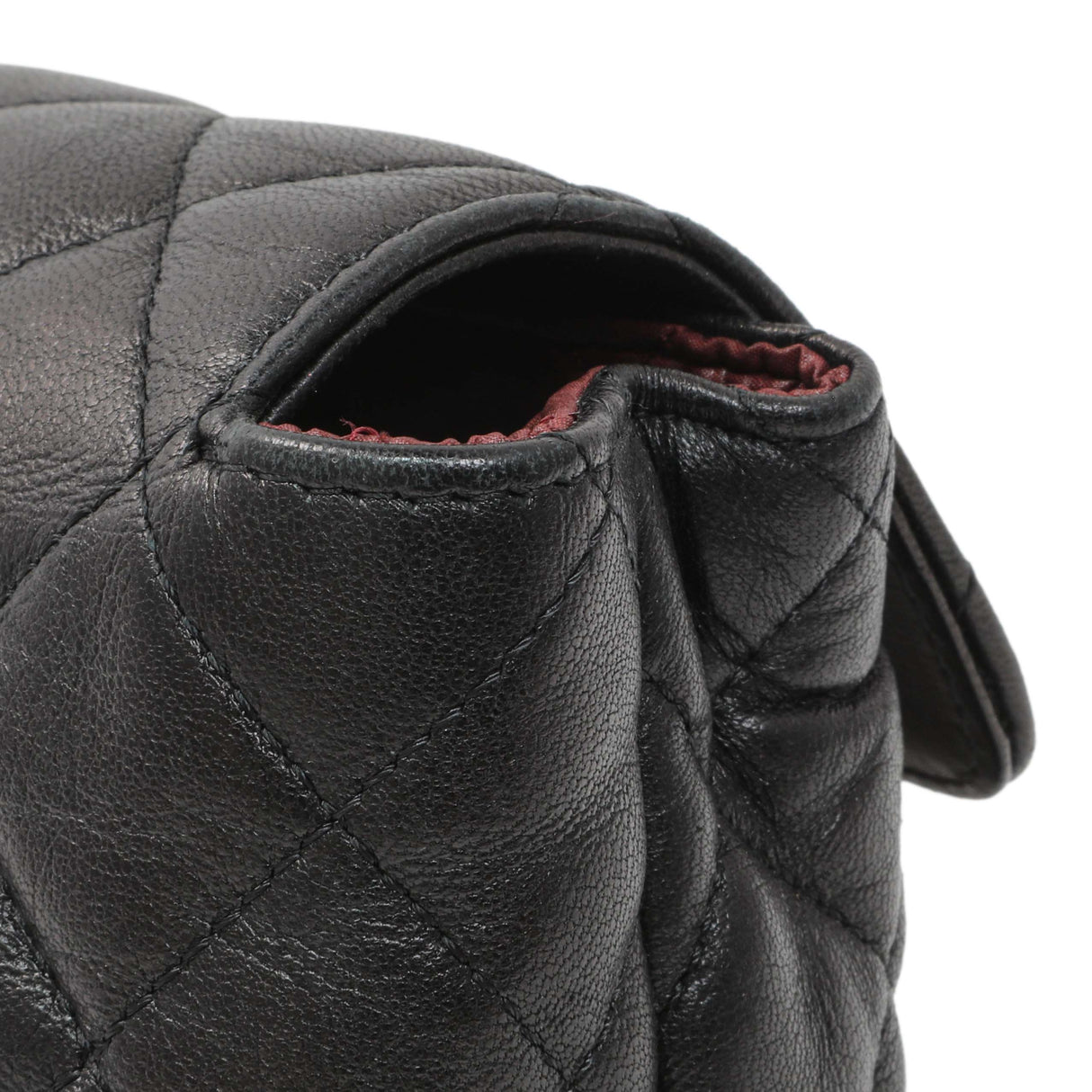 Chanel Quilted Lambskin Flap Cosmetic Case Accessories Chanel