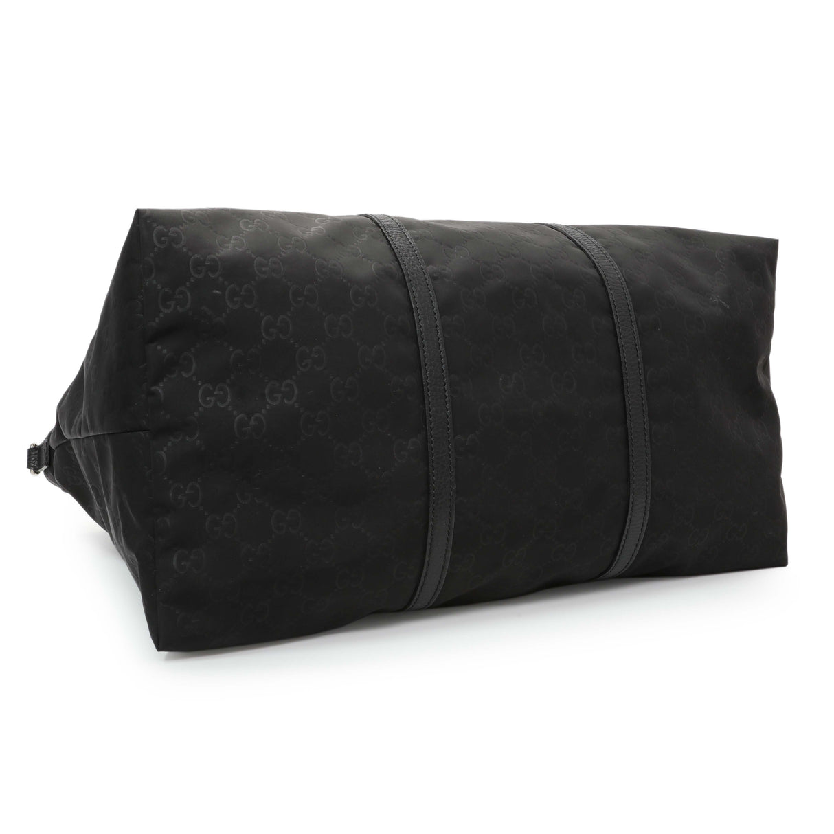 Gucci Black Nylon Monogram Tote Handbags Gucci