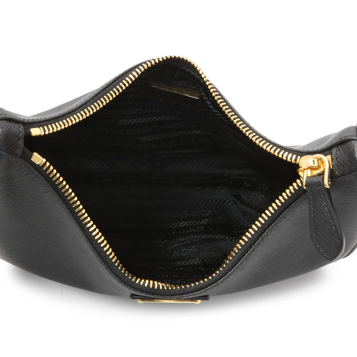 Prada Black Saffiano Re-Edition 2005 Shoulder Bag Handbags Prada