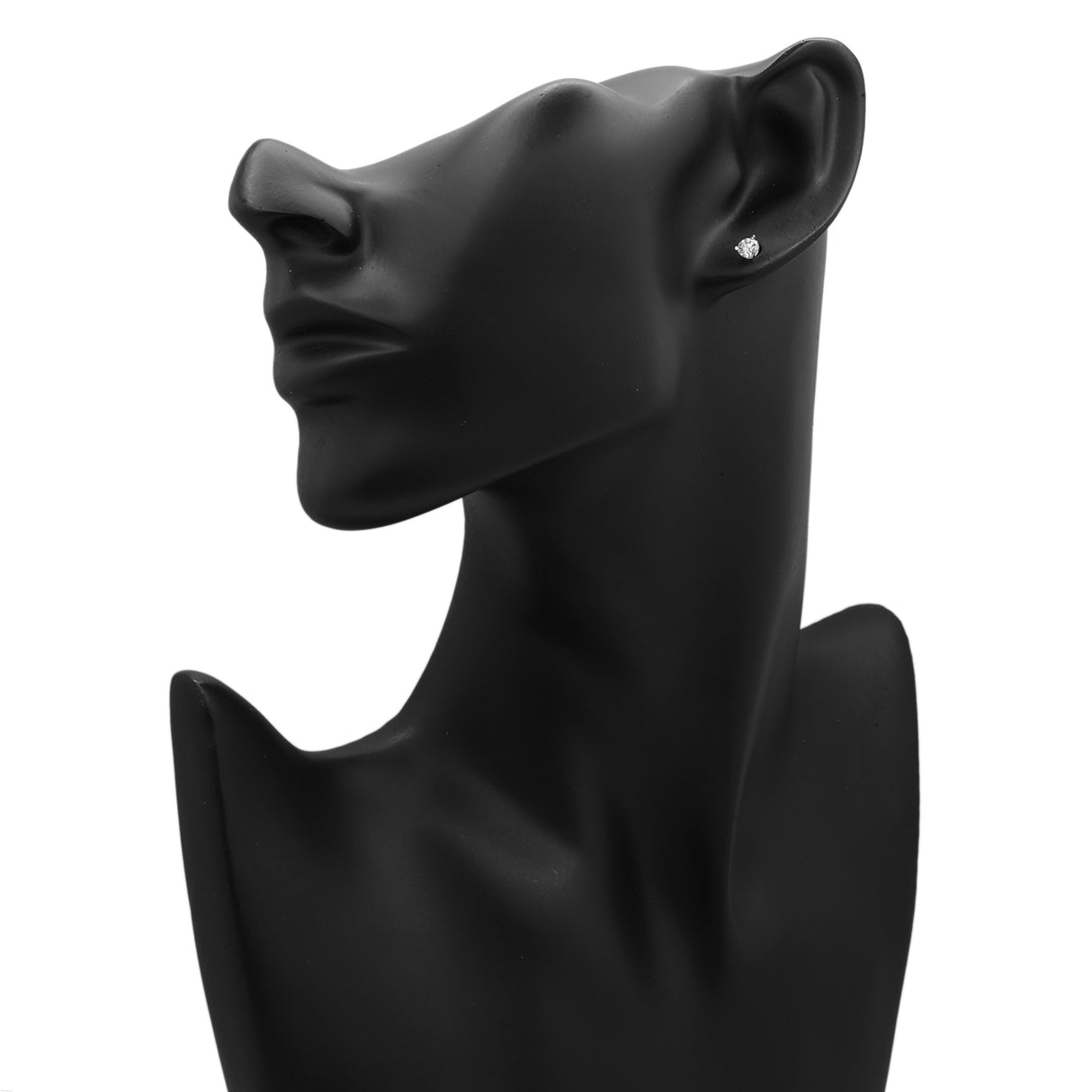 14K White Gold 0.52 Carat Diamond Stud Earrings Fine Jewellery Modaselle