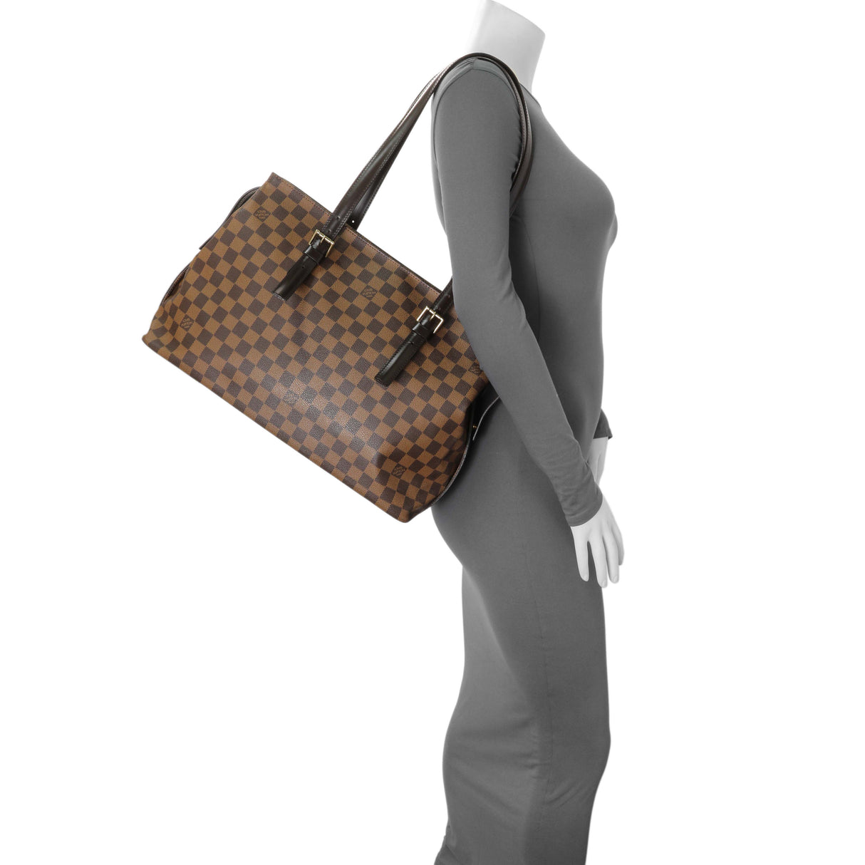 Louis Vuitton Damier Ebene Chelsea Tote Handbags Louis Vuitton