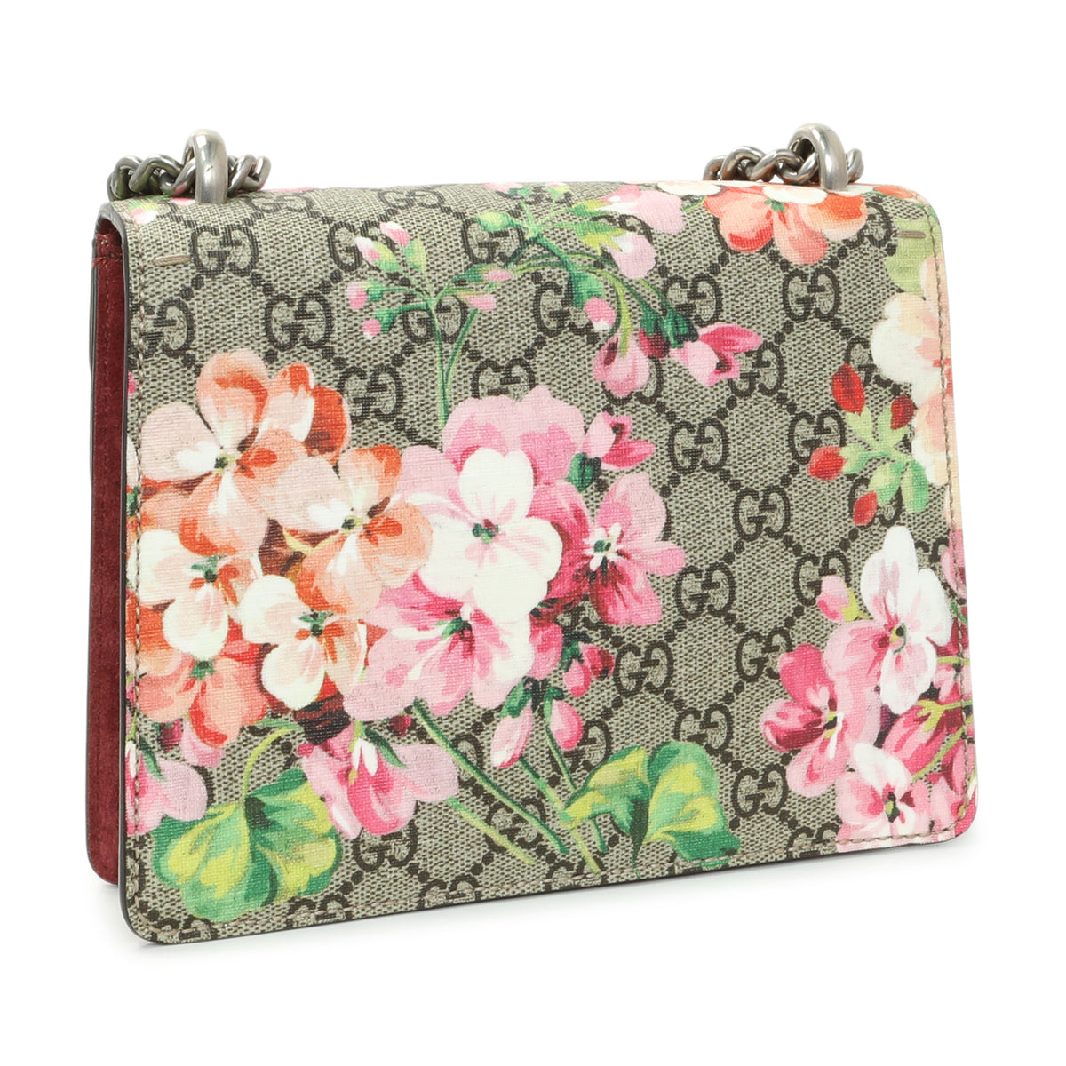 Gucci GG Supreme Monogram Blooms Mini Dionysus Shoulder Bag Handbags Gucci