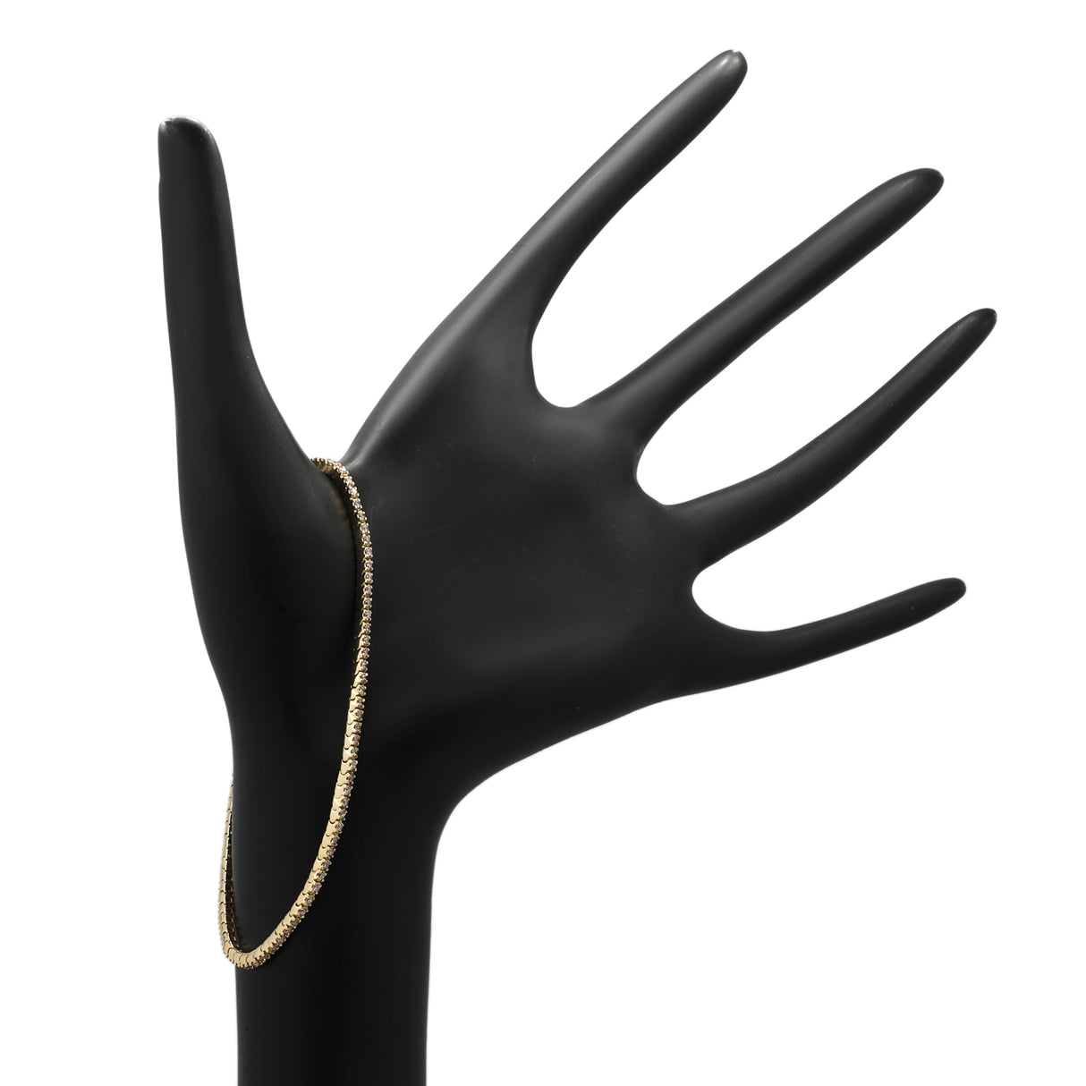 10K Yellow Gold 1.00 Carat Tennis Bracelet Fine Jewellery Modaselle