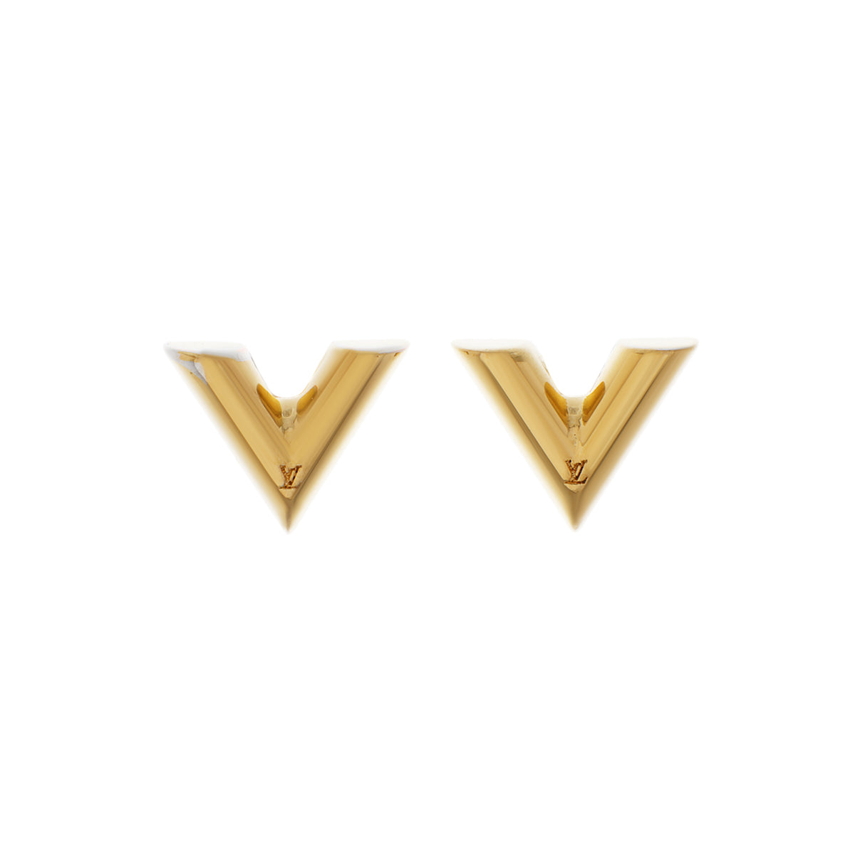 Louis Vuitton Essential V Stud Earrings Designer Jewellery Louis Vuitton