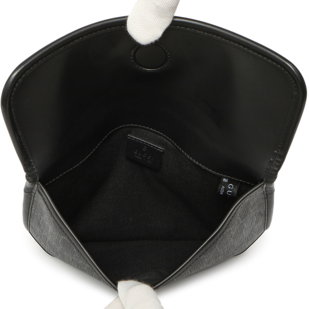 Gucci Black GG Supreme Monogram Belt Bag Handbags Gucci