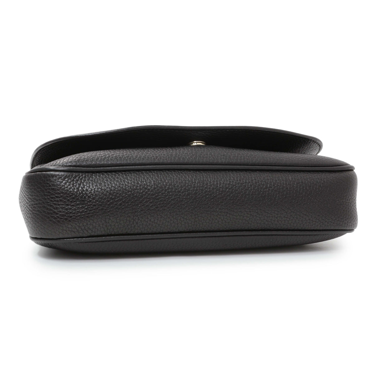 Gucci Black Pebbled Calfskin Medium Soho Flap Crossbody Handbags Gucci