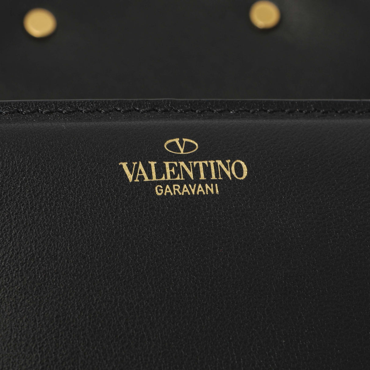 Valentino Black Calfskin Vlogo Loco Shoulder Bag Handbags Louis Vuitton