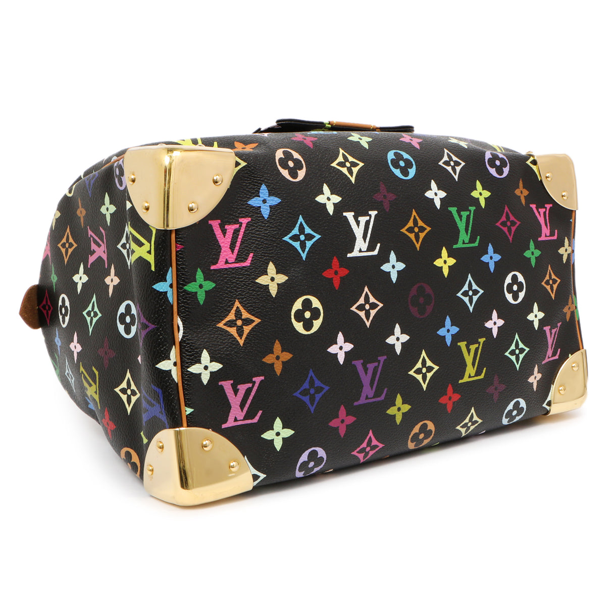 Louis Vuitton Black Monogram Multicolor Speedy 30 Handbags Louis Vuitton