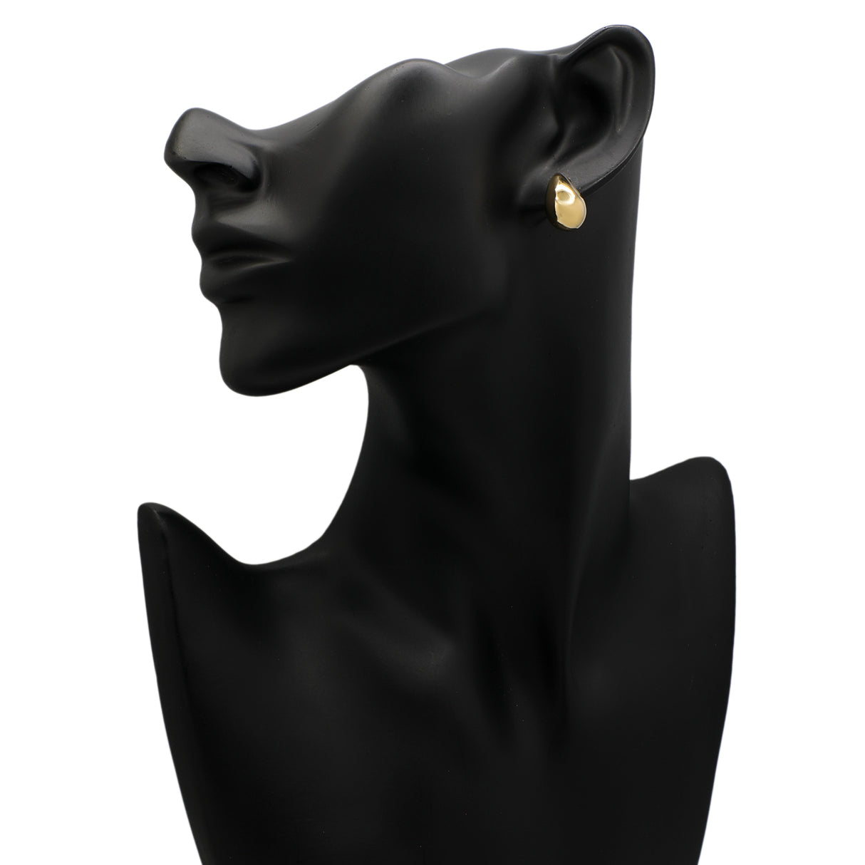 18K Yellow Gold Teardrop Earrings Fine Jewellery Modaselle