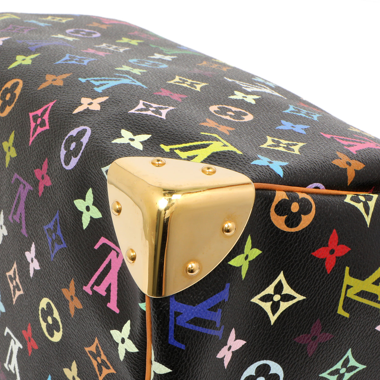 Louis Vuitton Black Monogram Multicolor Speedy 30 Handbags Louis Vuitton