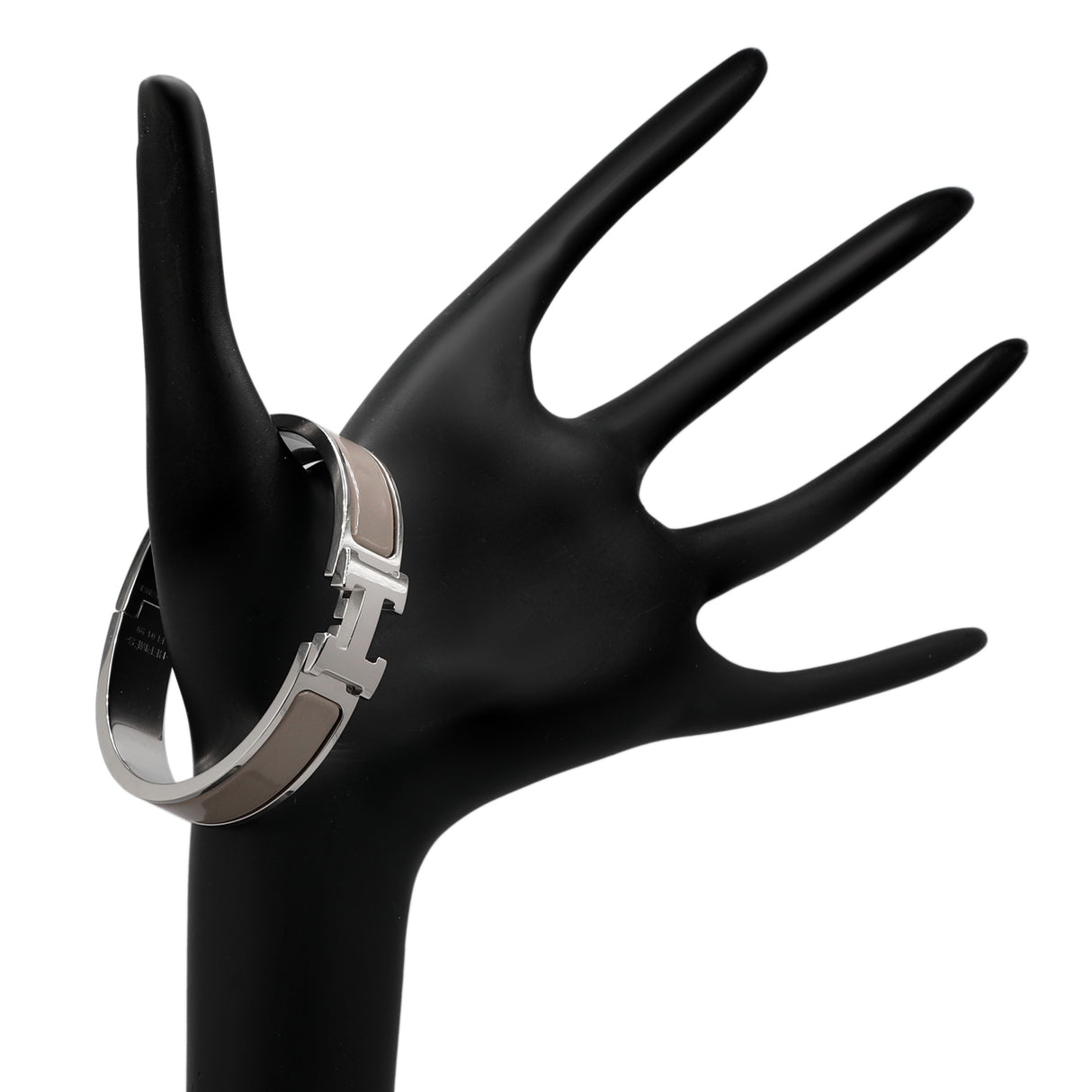 Hermes Marron Glace Enamel Clic H Bracelet Designer Jewellery Hermes