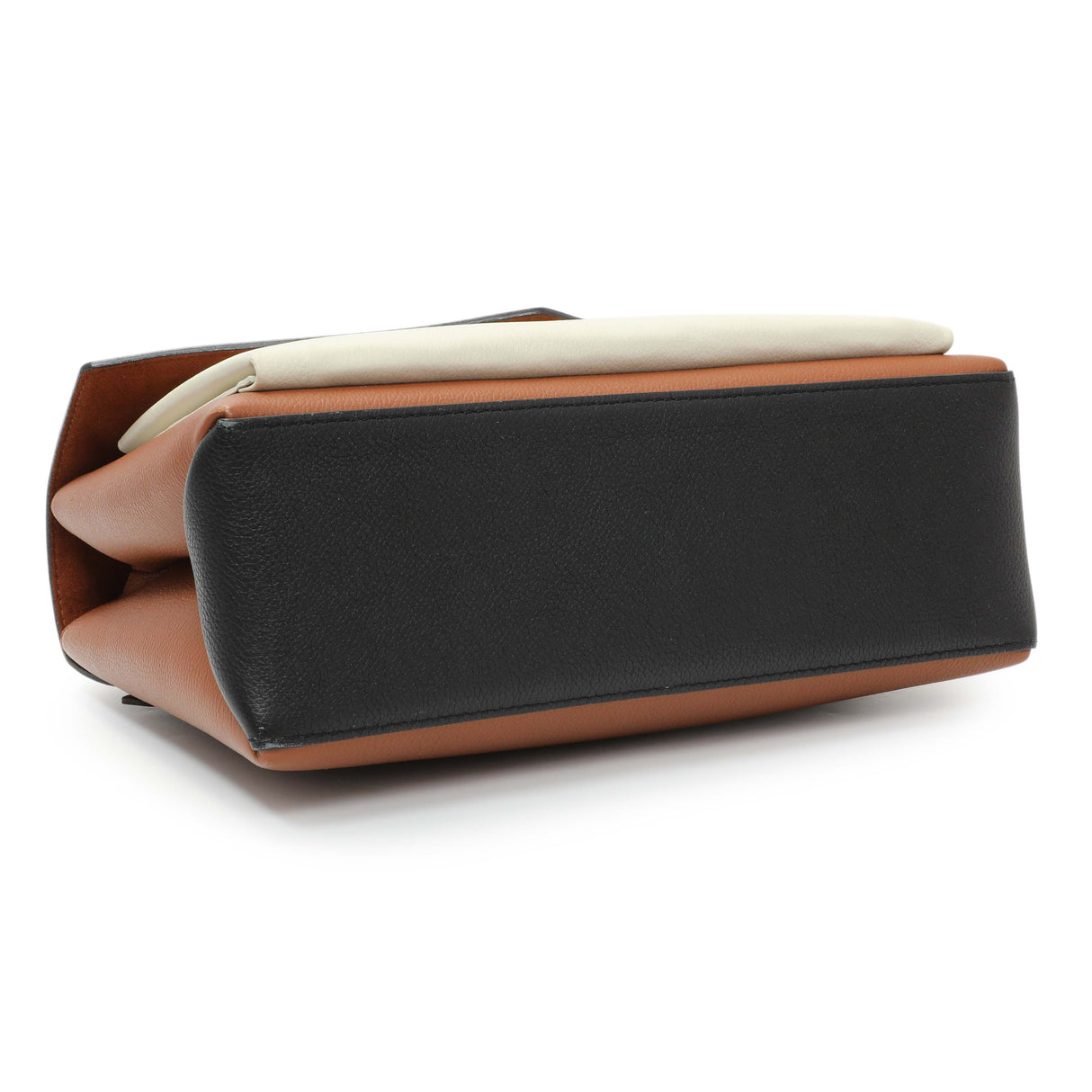 Louis Vuitton Caramel Creme Black Soft Calfskin My Lockme Top Handle Handbags Louis Vuitton