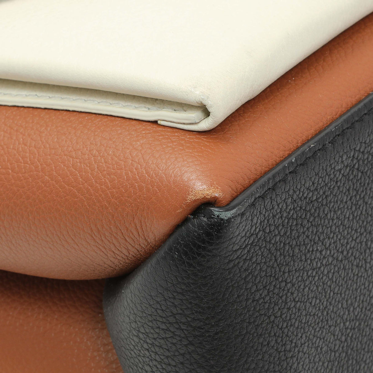 Louis Vuitton Caramel Creme Black Soft Calfskin My Lockme Top Handle Handbags Louis Vuitton