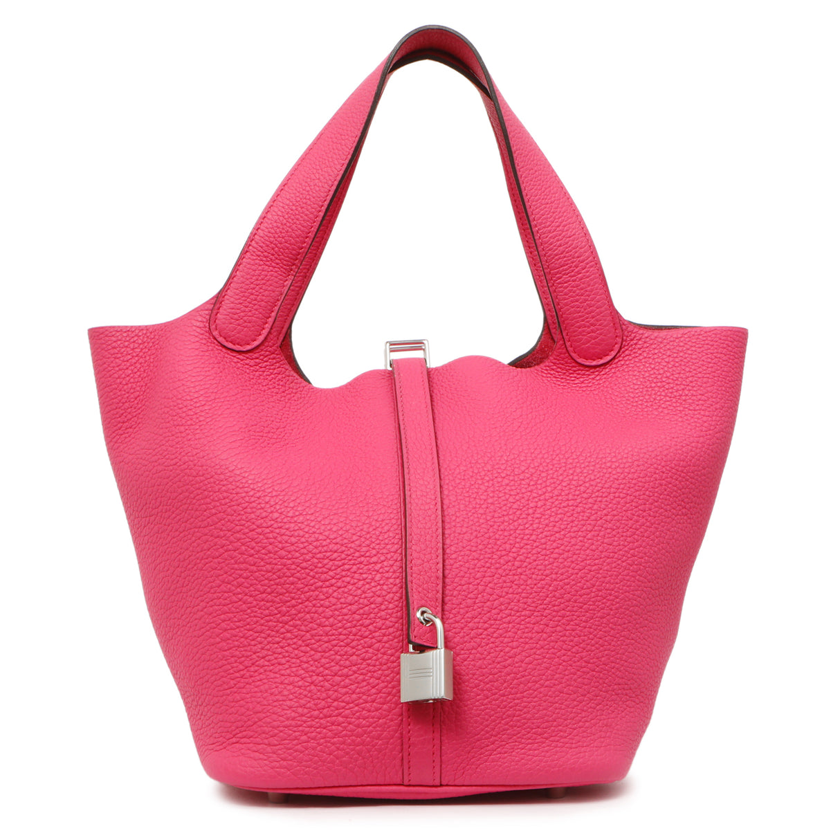 Hermes Rose Shocking Maurice Picotin Lock 22 Handbags Hermes