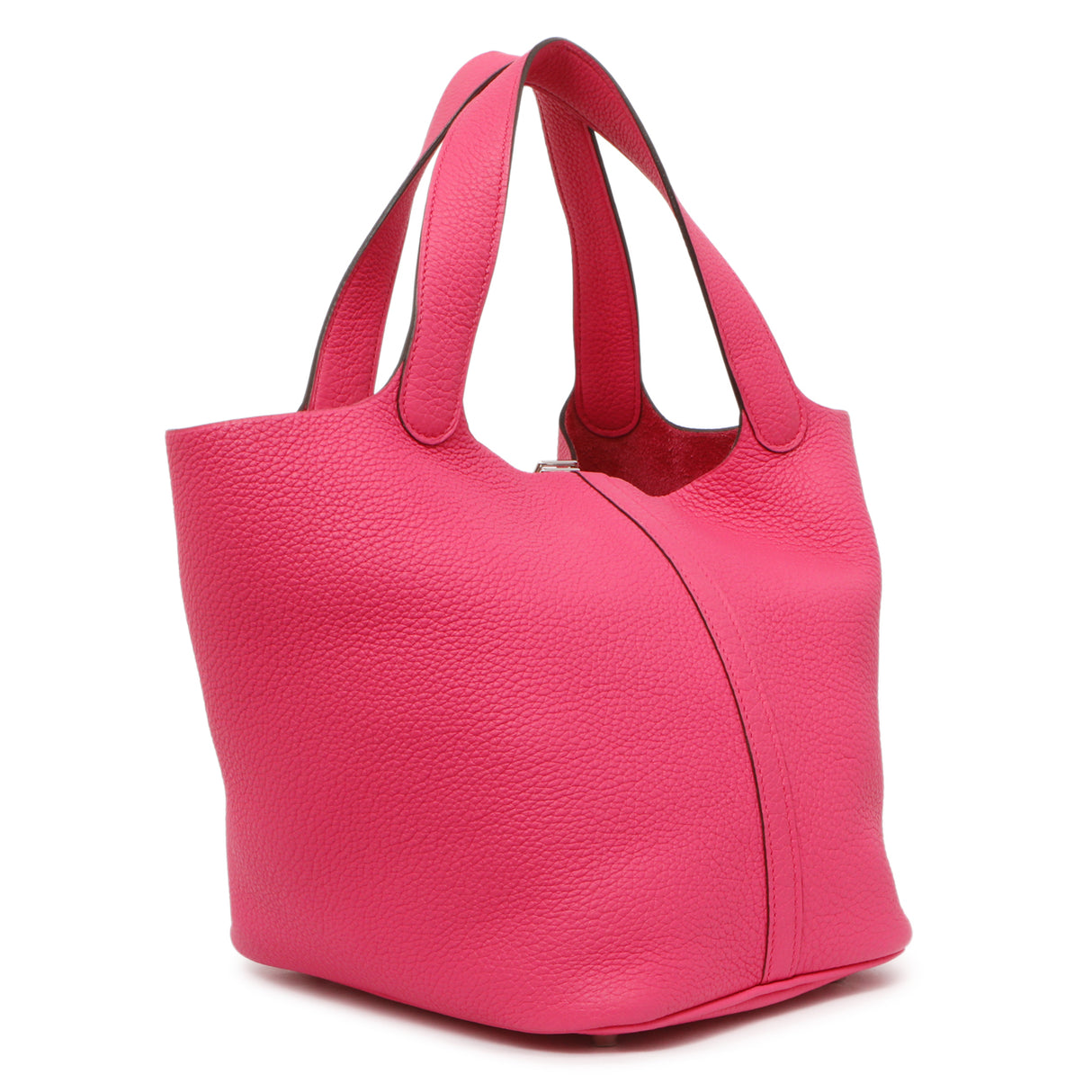 Hermes Rose Shocking Maurice Picotin Lock 22 Handbags Hermes