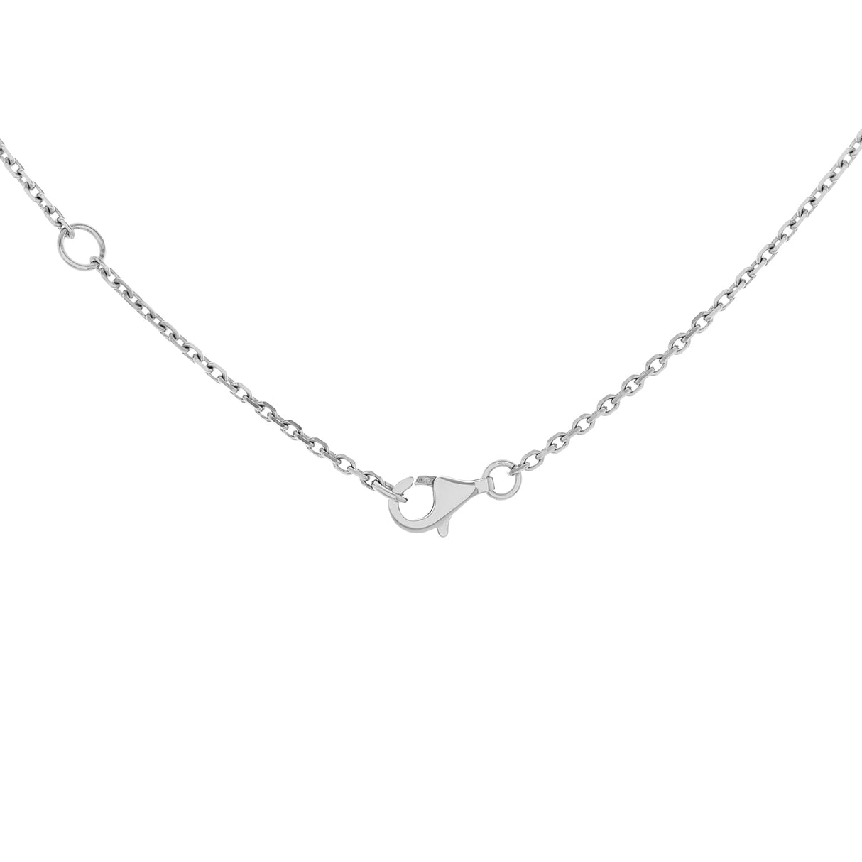 Chanel 18K White Gold Diamond Fil de Camélia Pendant Necklace Designer Jewellery Chanel