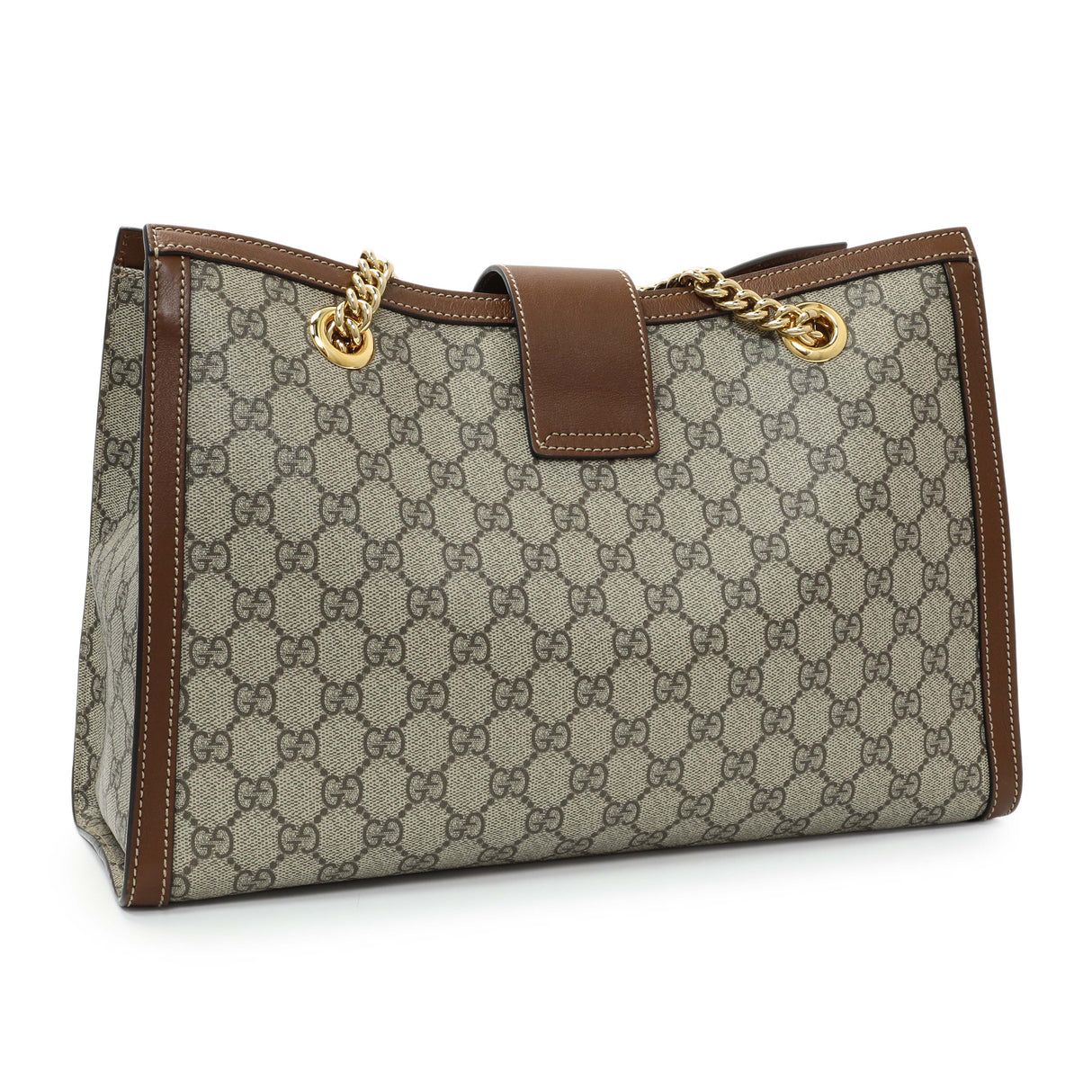 Gucci GG Supreme Monogram Medium Padlock Tote Handbags Gucci