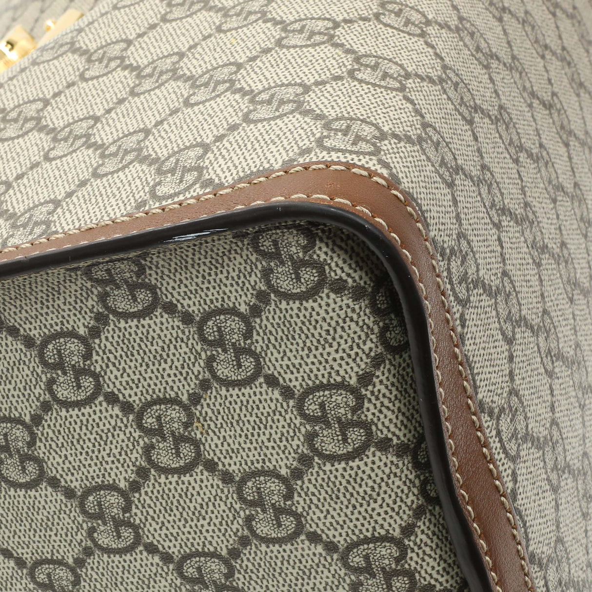 Gucci GG Supreme Monogram Medium Padlock Tote Handbags Gucci