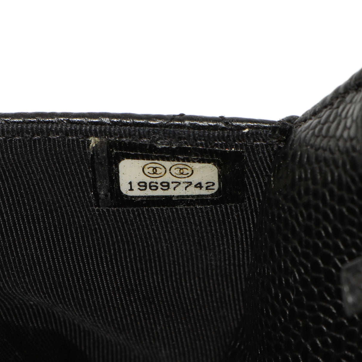 Chanel Black Quilted Caviar Classic Wallet on Chain WOC Handbags Chanel