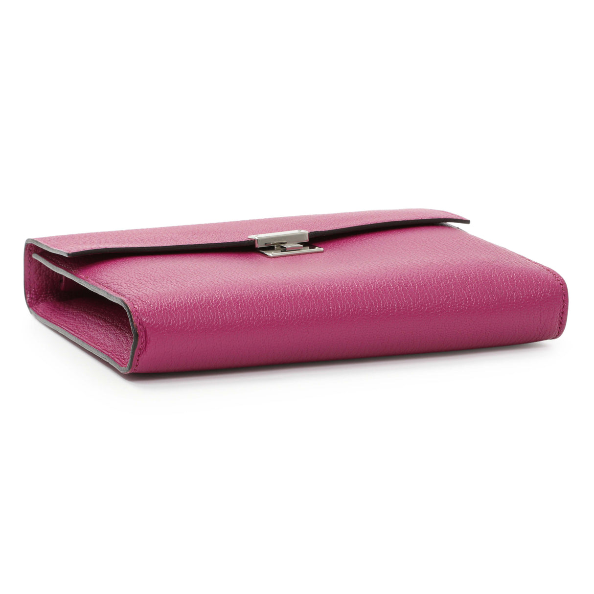 Hermes Rose Pourpre Chèvre Mysore Clic 16 Handbags Hermes