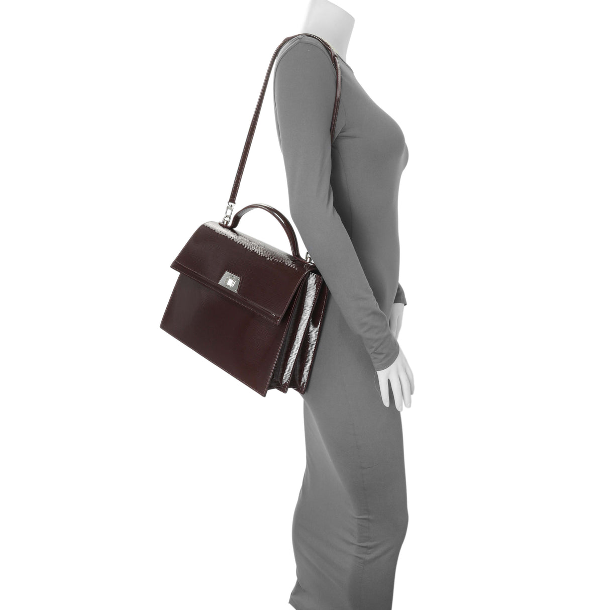 Louis Vuitton Prune Electric Epi Sevigne GM Handbags Louis Vuitton