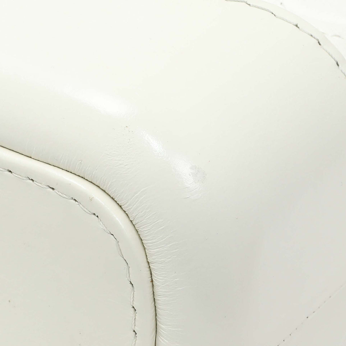 Chanel White Aged Calfskin Quilted Small Gabrielle Hobo Handbags Chanel