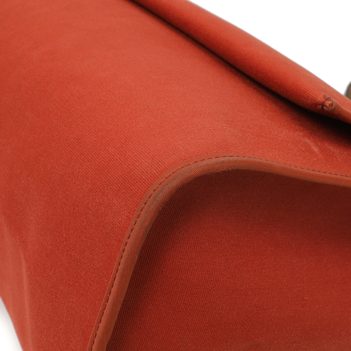 Hermes Rouge Venetian Toile Vache Hunter Herbag Zip 39 Handbags Hermes