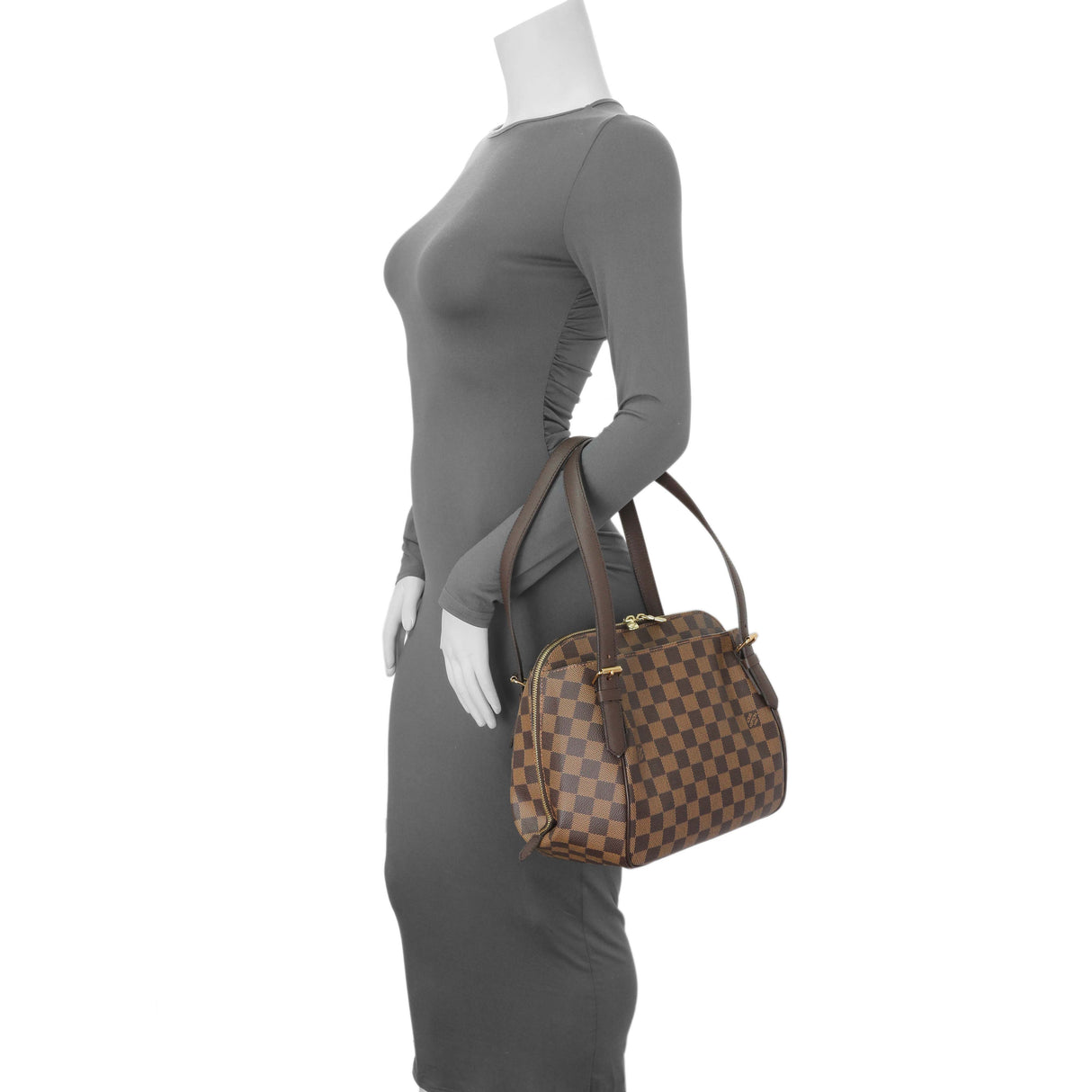 Louis Vuitton Damier Ebene Belem MM Handbags Louis Vuitton