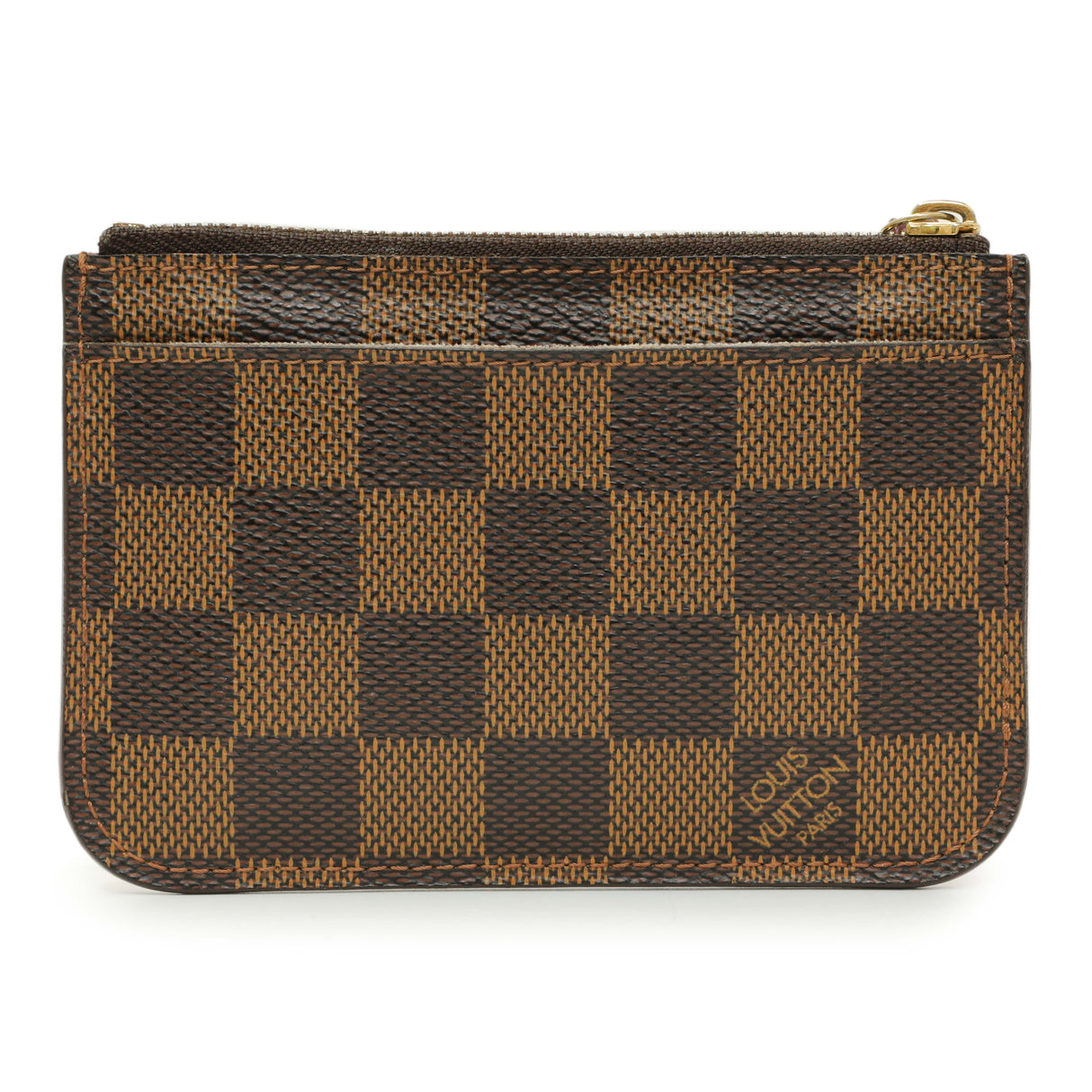 Louis Vuitton Damier Ebene Scribe Affiche Key Pouch Accessories Louis Vuitton
