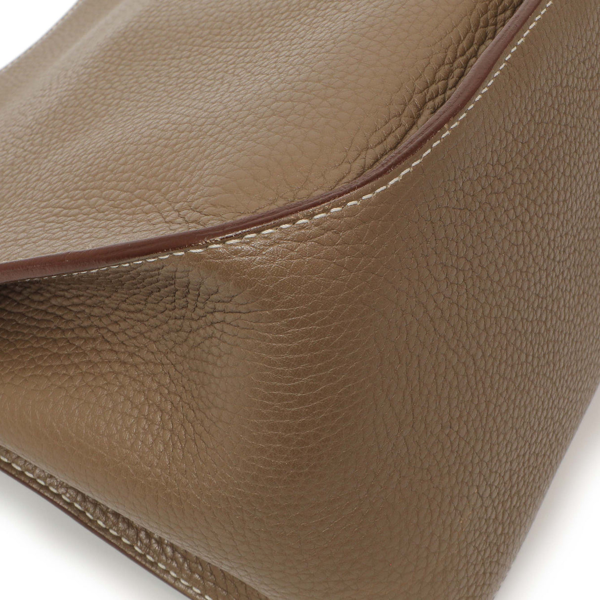 Hermes Etoupe Taurillon Clemence Jypsiere 31 Handbags Hermes