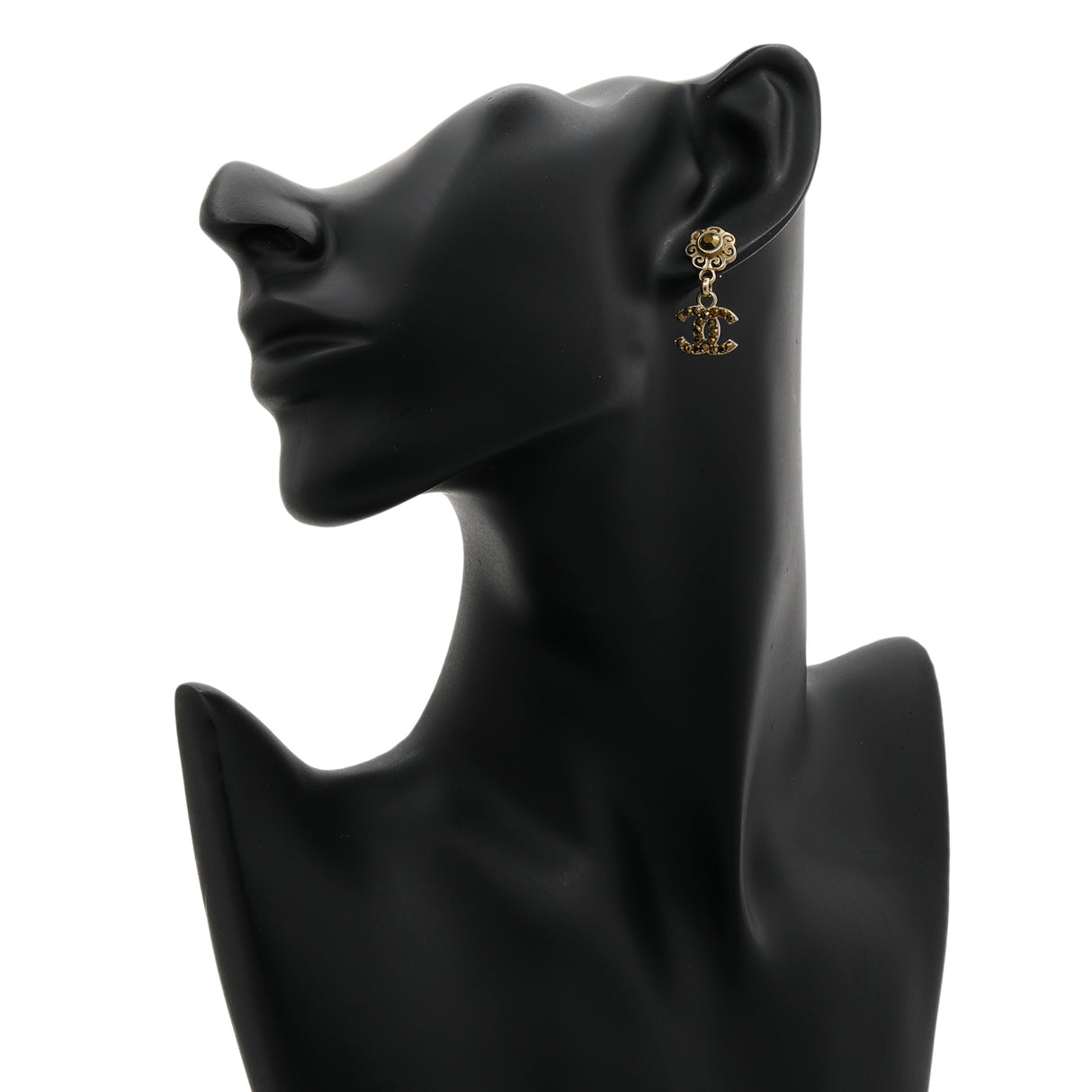 Chanel CC Drop Earrings Designer Jewellery Chanel