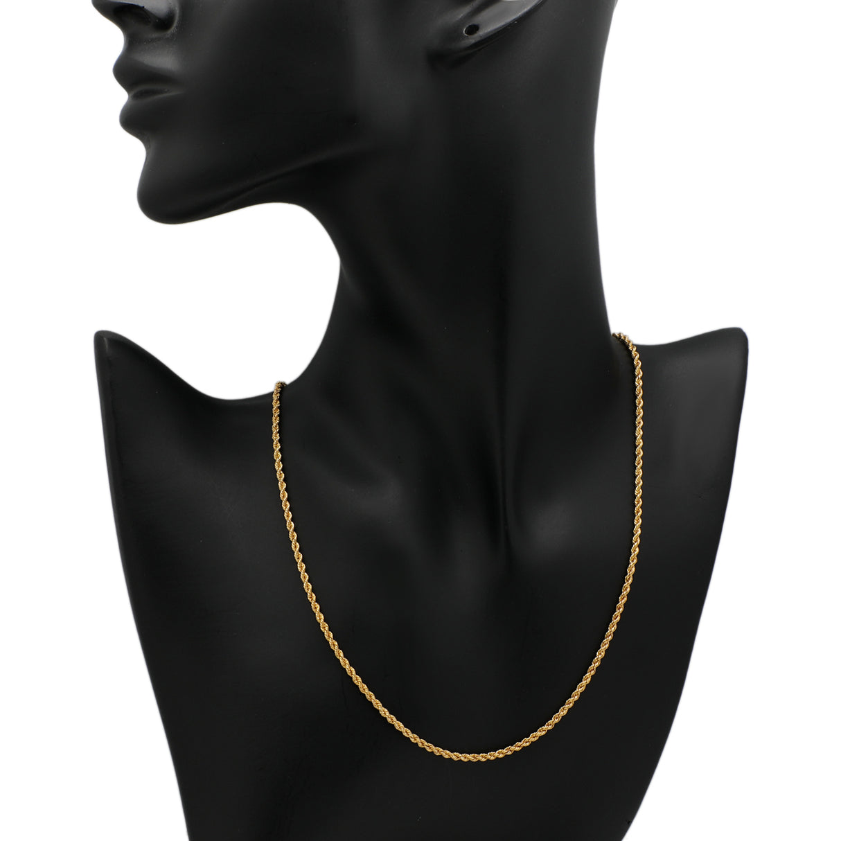 Chopard 18K Yellow Gold Rope Necklace Designer Jewellery Chopard