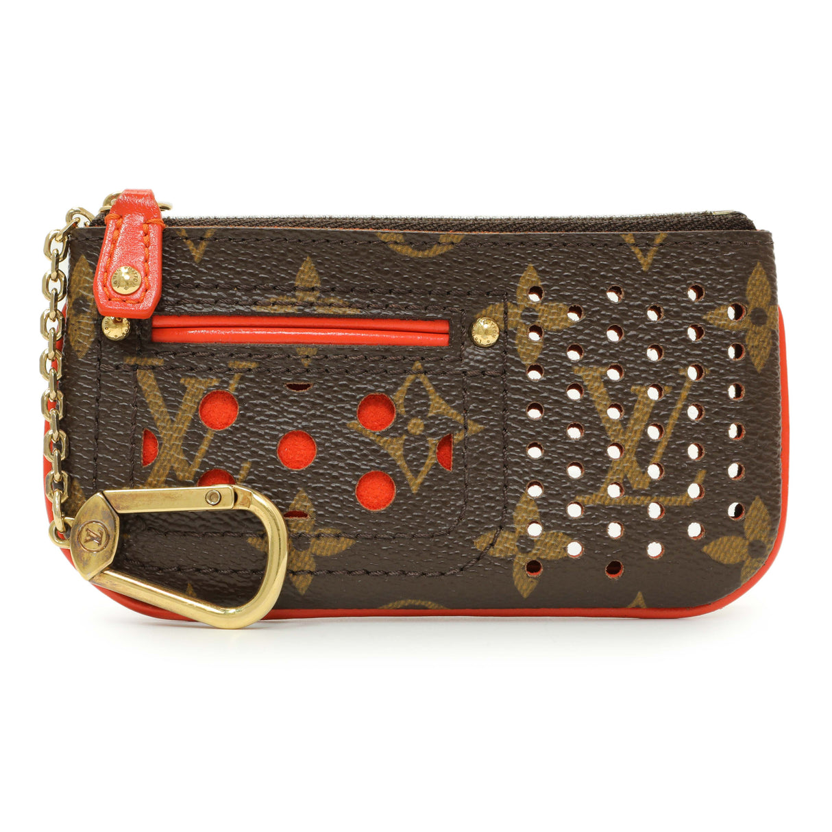 Louis Vuitton Monogram Perforated Key Pouch Accessories Louis Vuitton