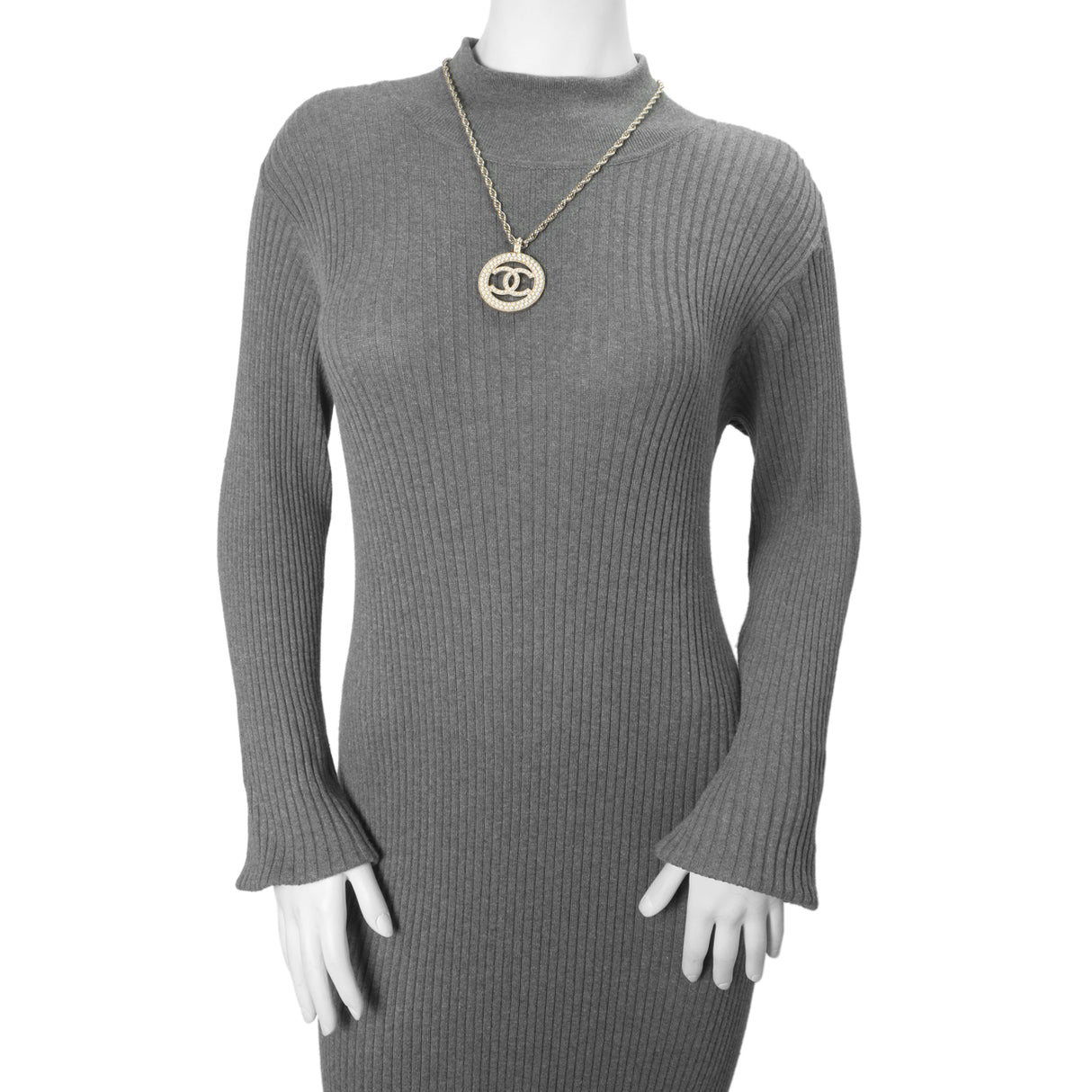 Chanel Pearl CC Pendant Necklace Designer Jewellery Chanel