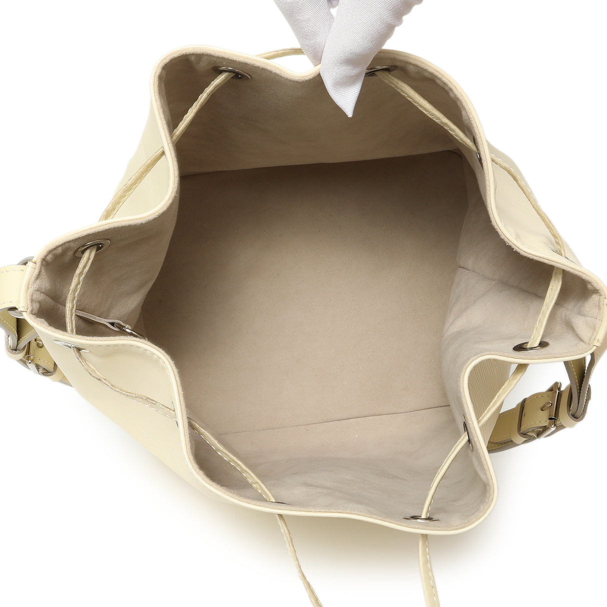 Louis Vuitton Ivory Epi Petit Noe NM Handbags Louis Vuitton