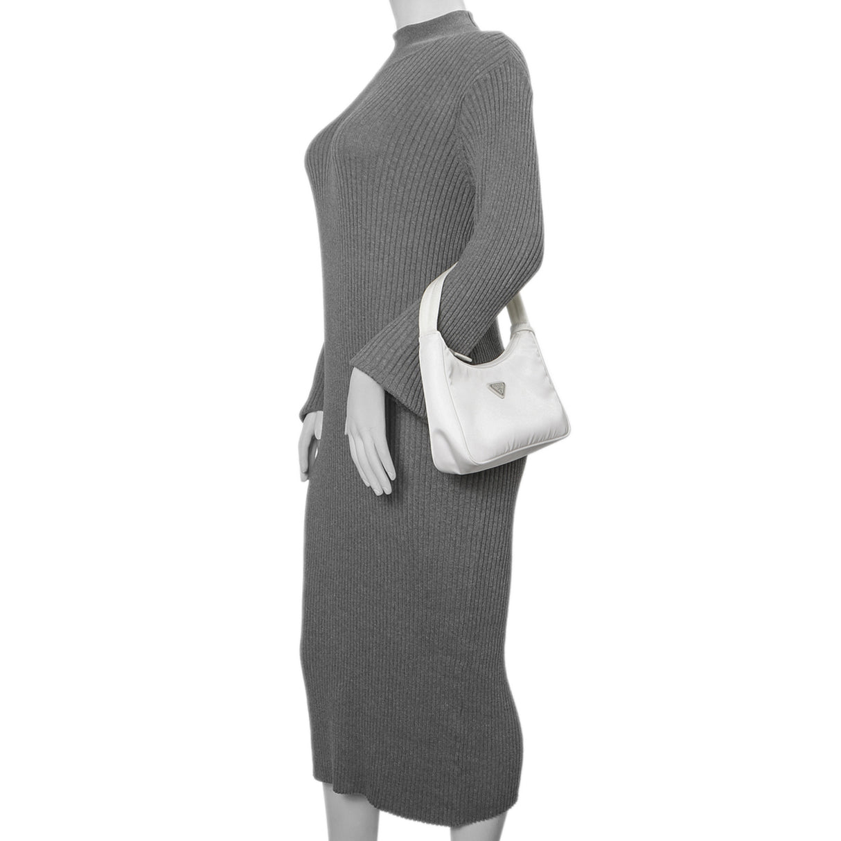 Prada Bianco Re-Nylon Mini Re-Edition 2000 Handbags Prada